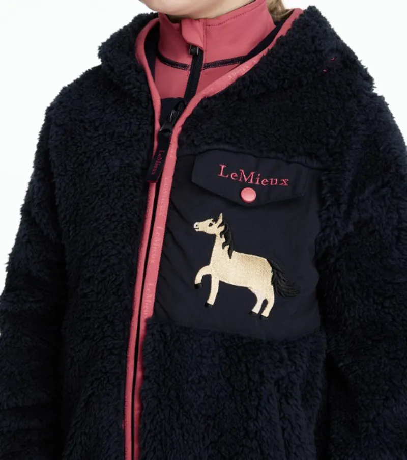 Lemieux Mini Teagan Dream Fleece Navy-1