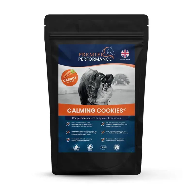 Premier Performance 10 Cookie Pack Calming Cookies in Carrot