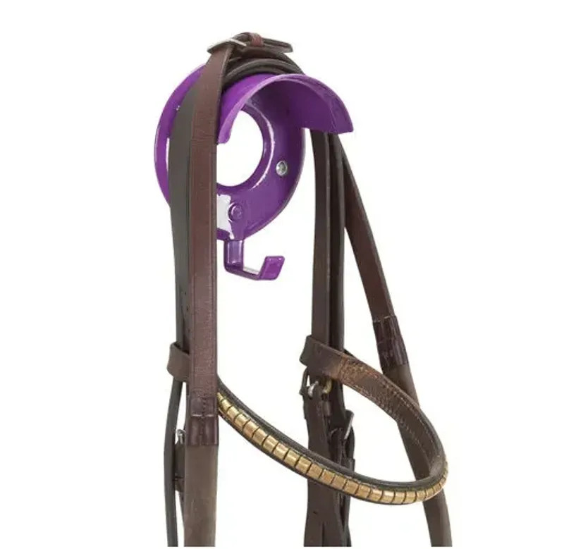Stubbs Bridle Rack in Purple
