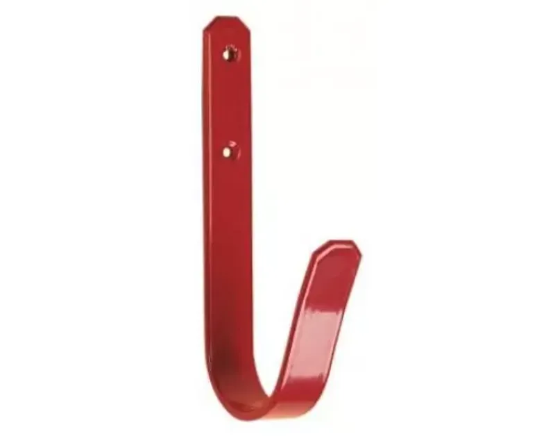 Stubbs Head Collar Hook in Red