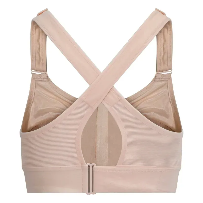 Equetech Rider Sports Bra in Beige/Nude-1