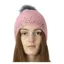Hy Equestrian Synergy Diamante Bobble Hat in Rose