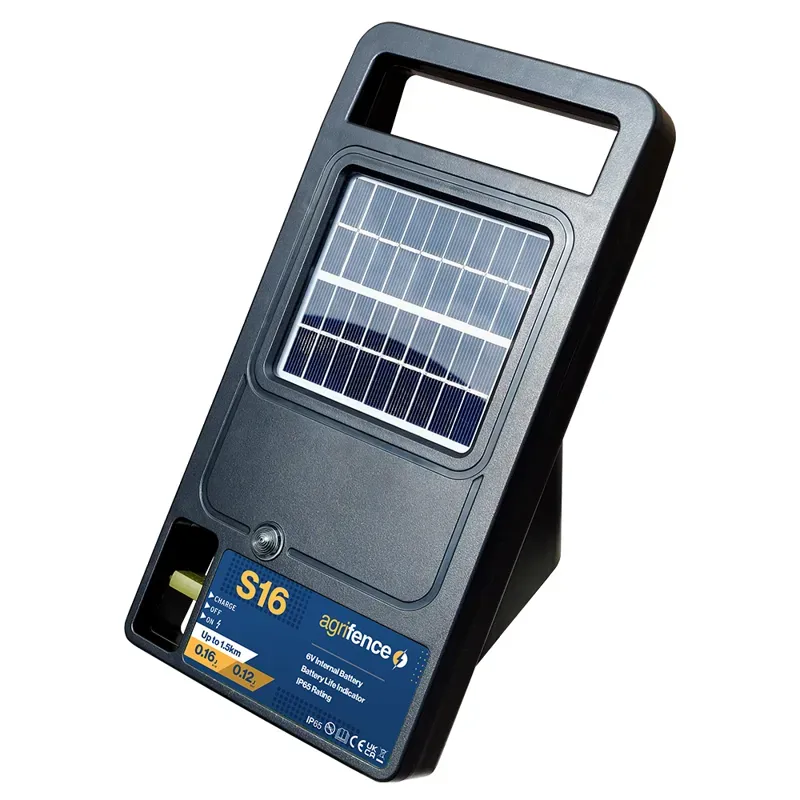 Agrifence H6440 S16 0.16J  Solar Energiser in Black