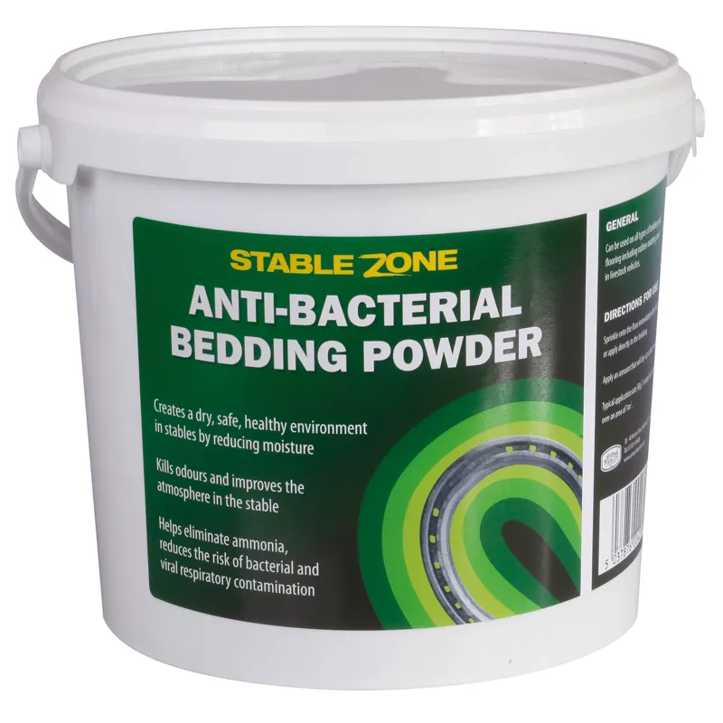 Animal Health Company 5kg StableZone Anti-Bacterial Bedding Powder