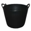 ProStable 26l Flexi Feed Tub in Black