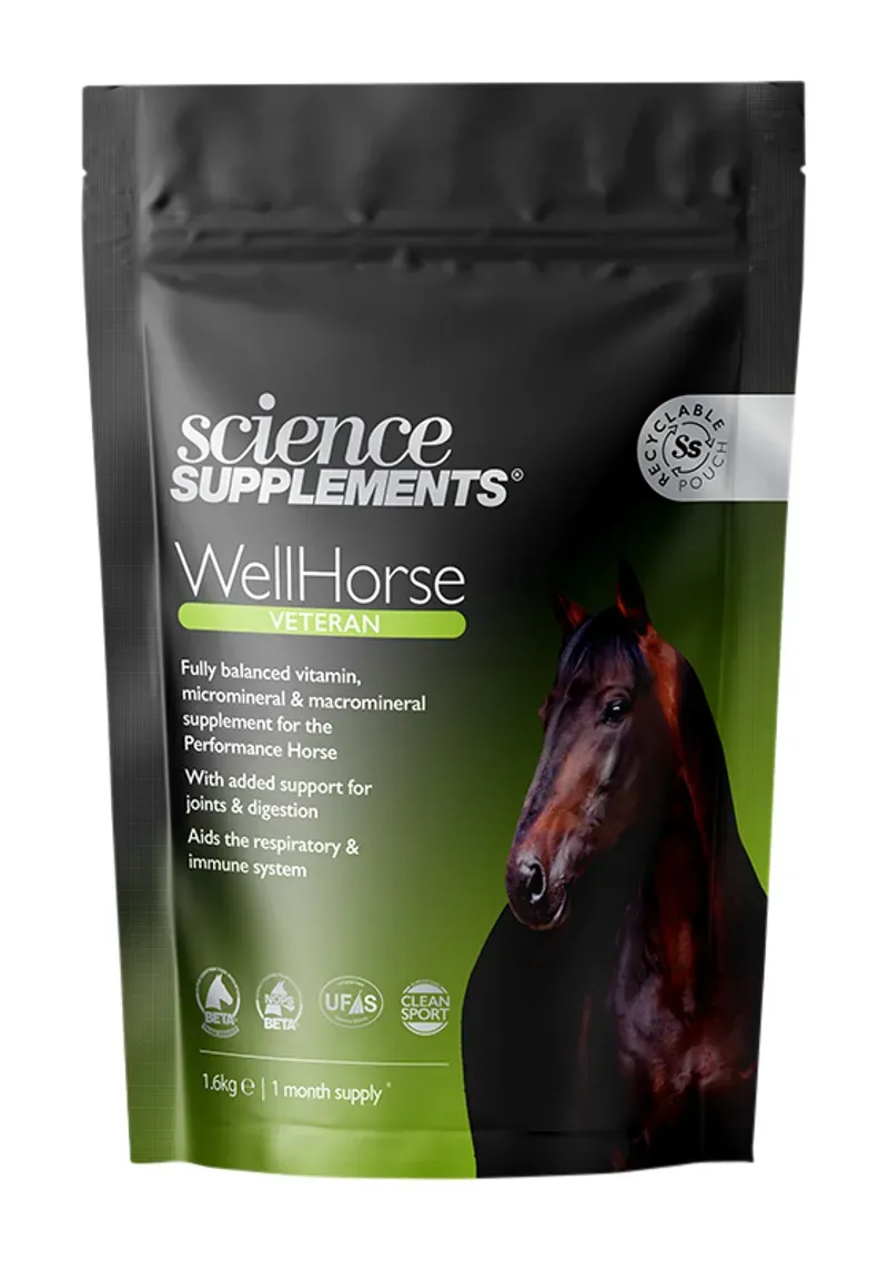 Science Supplements 1.6kg WellHorse Veteran