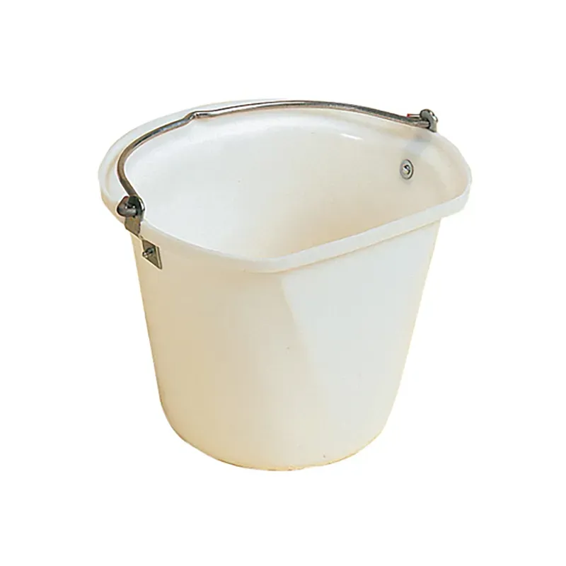 Stubbs 14lt Flat Sided Hanging Bucket In White