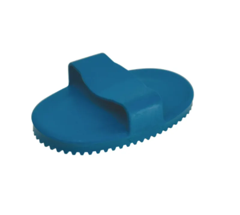 Lincoln Rubber Curry Comb in Teal