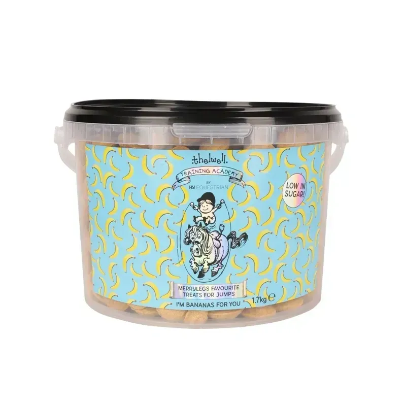 Hy Equestrian Thelwell Ponio Banana Chip Cookies in Blue