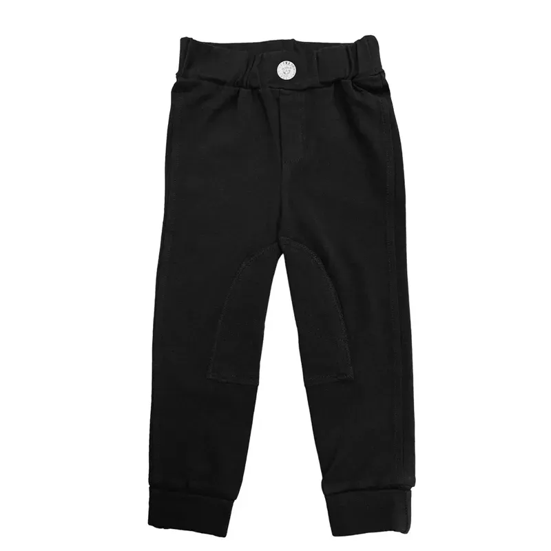 Equetech Dinky Tots Winter Jodhpurs in Black