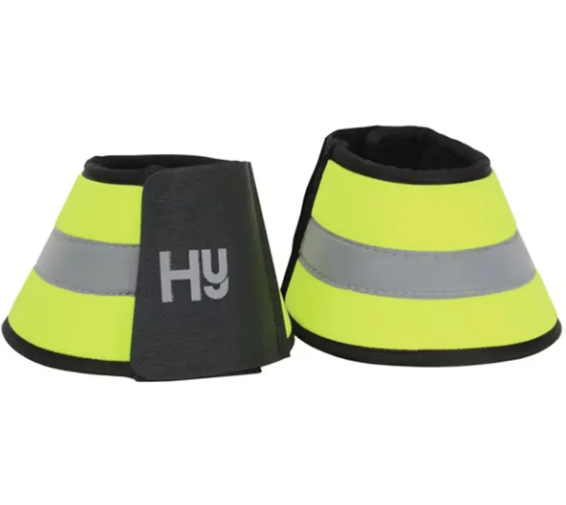 Hy Viz Reflector Over Reach Boots in Yellow